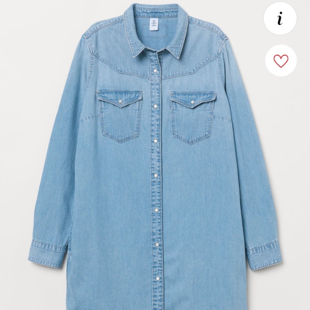 COPY - H&M Denim Tunic Dress